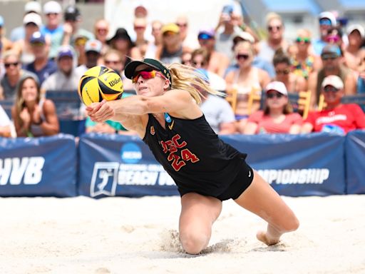 Why is the NCAA Beach Volleyball Championship leaving Gulf Shores?