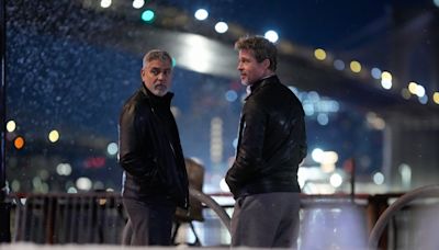 Brad Pitt and George Clooney Are Together Again (and Working Each Other's Nerves) in the Wolfs Trailer Tease