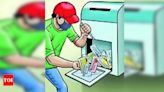 Gang steals ₹16 lakh by cutting open ATM kiosk | Bengaluru News - Times of India