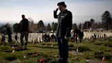 Hundreds gather to remember and honor veterans by placing wreaths at Salt Lake City Cemetery