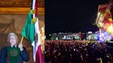 Grito de Independencia de AMLO: entre ‘muertes que se celebran’, confusión y la canción del presidente