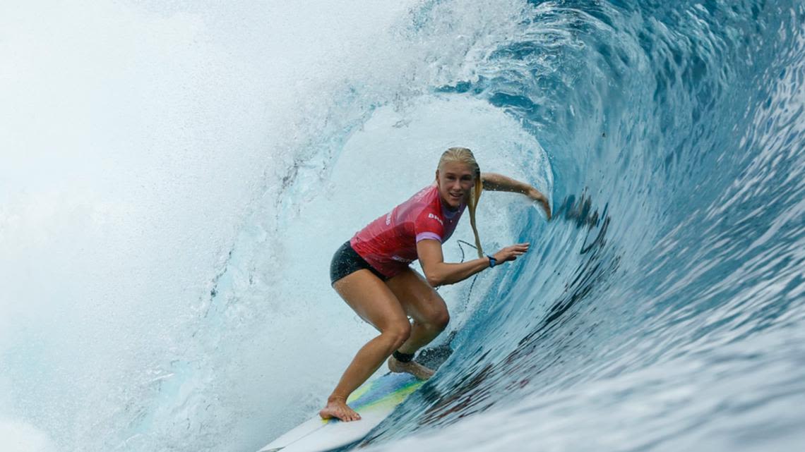 Surf's up! Paris Olympics surfing competition commences in Tahiti, with wave rides and wipe outs