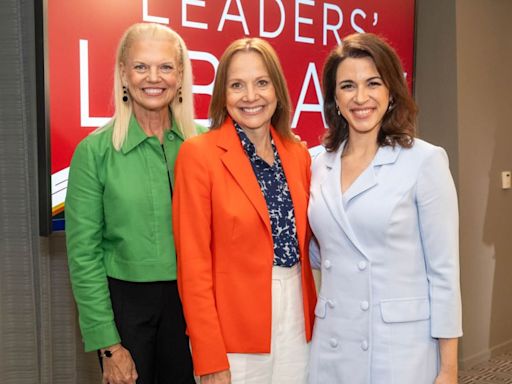 GM CEO Mary Barra and former chief of IBM Ginni Rometty share top leadership lessons