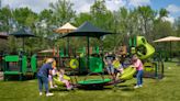 New playground featuring accessible play equipment open at Wesselman Park