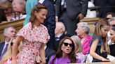 Kate Middleton caught on camera in awkward Wimbledon moment with sister Pippa