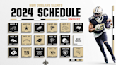Saints release 2024 season schedule