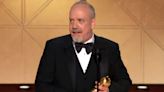 “The Holdovers”' Paul Giamatti Ends Wry Golden Globes Best Actor Speech with Poignant Praise for Teachers