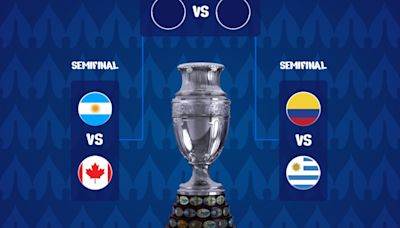 Así quedaron las semifinales de la Copa América 2024 • Once Noticias