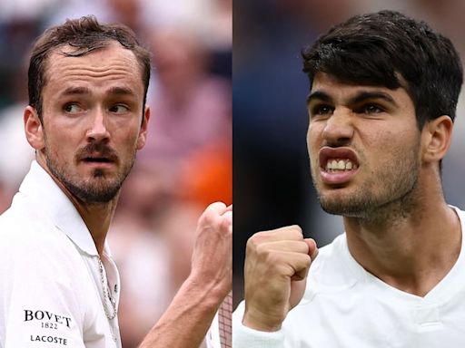 Daniil Medvedev vs. Carlos Alcaraz, en vivo: cómo ver online el partido de Wimbledon 2024