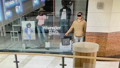 Crook who posed as mannequin to rob shopping centre is jailed