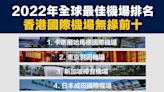 【行業數據】2022年全球最佳機場，香港國際機場繼續跌出前十至20位