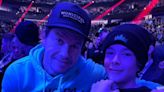 Mark Wahlberg Shares Rare Photo with Son Brendan, 14, as They Enjoy UFC Fight Night in Las Vegas