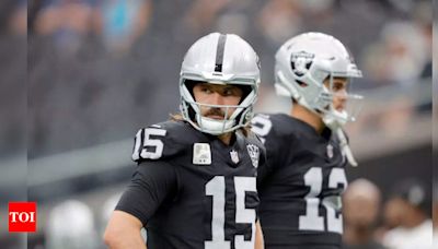 Gardner Minshew and Aidan O'Connell Gear Up for Raiders' Starting Quarterback Battle This Week | NFL News - Times of India