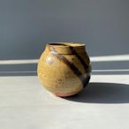 日本 京東藝術大學教授 淺野陽 灰釉 花瓶
