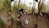Rider Shreds BMX Inspired Feature In The Woods