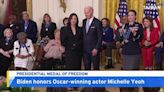 Biden Awards Presidential Medal of Freedom to Michelle Yeoh - TaiwanPlus News