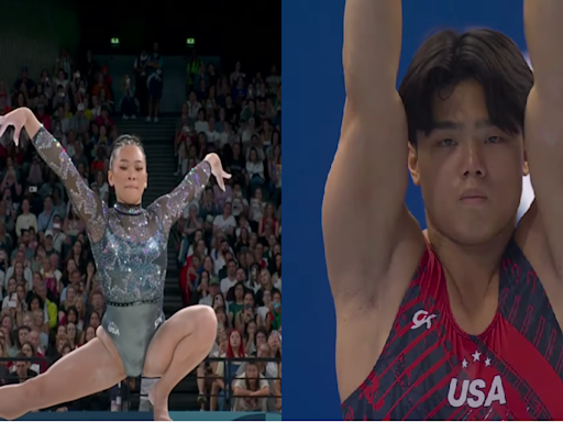 Team USA gymnastics stars Suni Lee, Asher Hong shine in Paris Olympics Qualifications