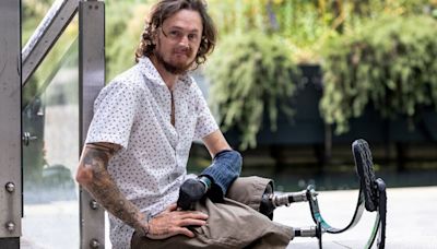 'I want to change people's perceptions of disability', says triple amputee
