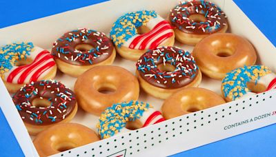 Krispy Kreme: New Go USA doughnuts for 2024 Olympics, $1 doughnut deals this week