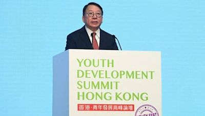 Chief Secretary Chan Kwok-ki's Vision for Youth Development Summit: Collaboration, Innovation, and Boundless Opportunities in Hong Kong.