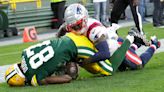 Seem familiar? Packers rookie receiver Romeo Doubs learns when a catch is not a catch