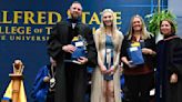 Alfred State staff members presented with Student Advocate Award