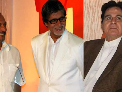 Nana Patekar recalls how Amitabh Bachchan gave him sweets when he became 'nana' and also his shirt: 'Dilip Kumar got me a towel, dried me off himself' | Hindi Movie News - Times of India