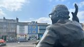 We went on an Eric Morecambe trail starting with a full English at a shrine to the comic legend