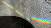 Rainbows are appearing on walls in historic Outer Banks lighthouse. What causes it?