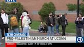UConn students protest for Palestine continue for another night