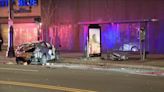 DUI crash leaves pedestrian injured, cars damaged in Center City: police