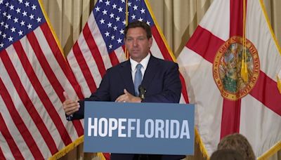 DeSantis lauds Hope Florida for providing people in need with community resources, gives thousands to churches part of program