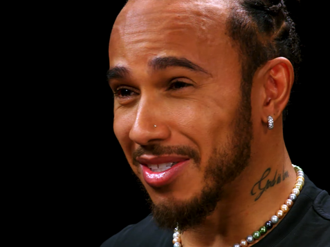 Lewis Hamilton Reveals He Nearly Drowned While Surfing And Refuses To Pee In The Car On 'Hot Ones'