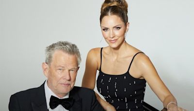 Talking with David Foster and Katharine McPhee as they travel to Kalamazoo