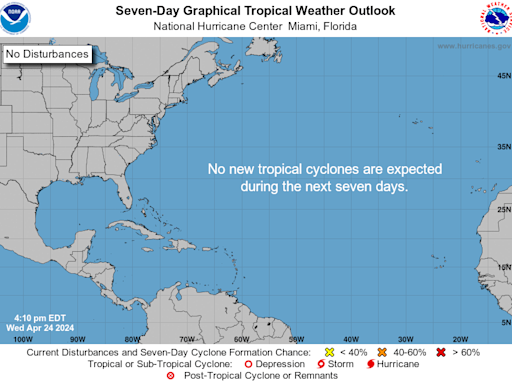 National Hurricane Center issues 1st advisory of 2024 season. How unusual is that in April?