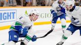 Boeser's hat trick helps Canucks rally, push Preds to brink of elimination