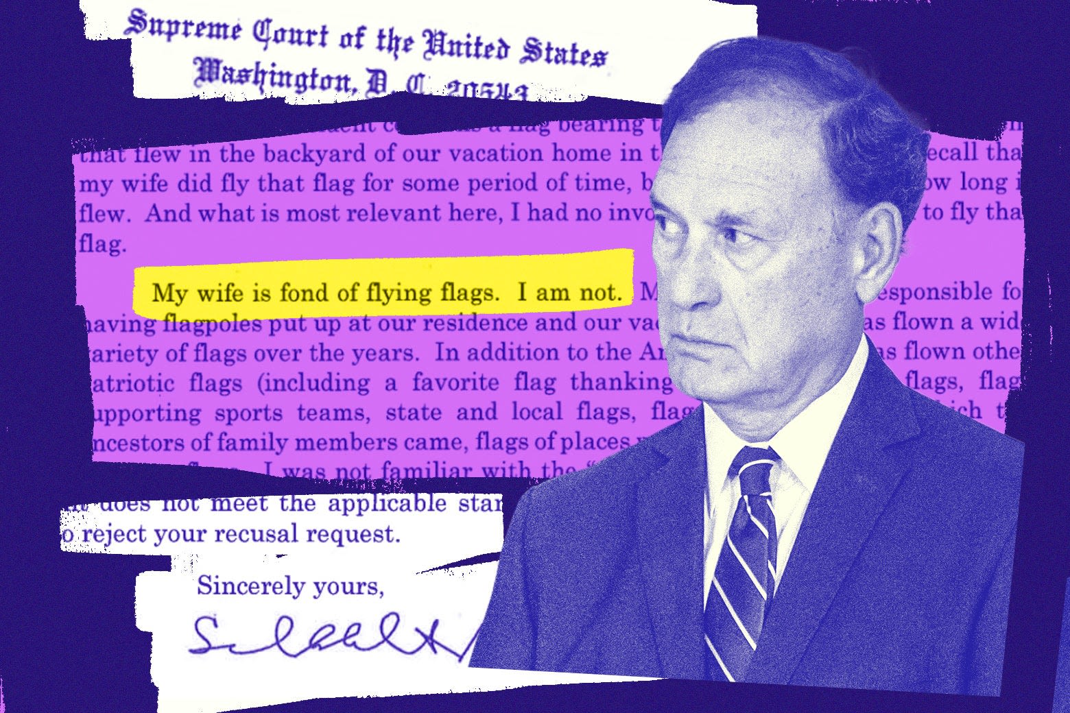 Alito’s Aggrieved Letter to Congress Tips His Hand in the Jan. 6 Cases