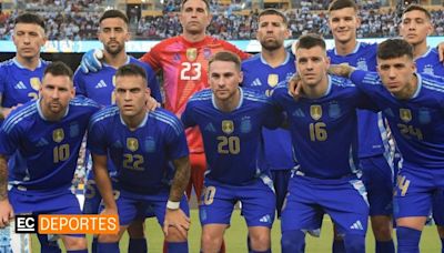 Alineaciones de Argentina vs. Canadá por Copa América