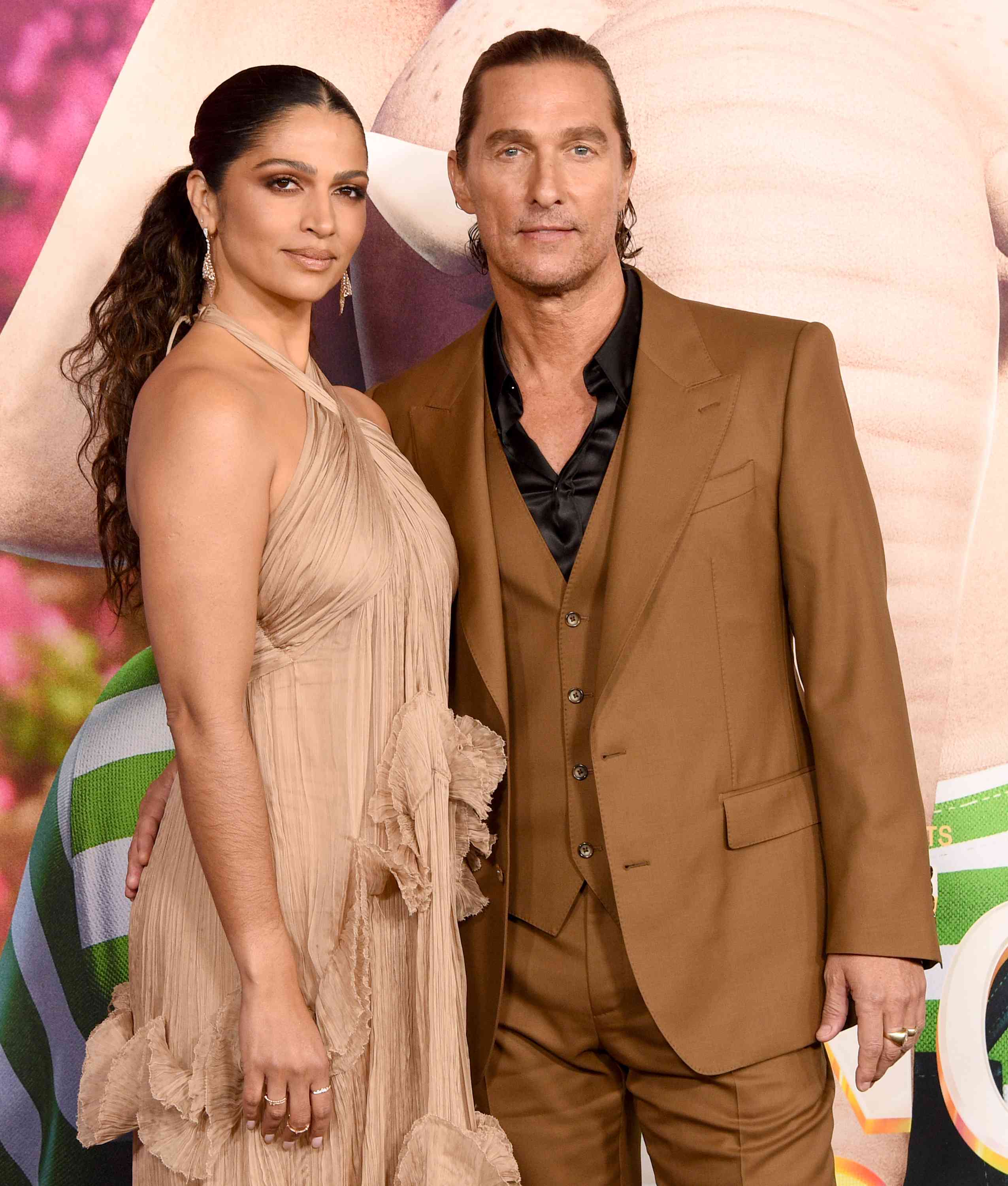 Matthew McConaughey and Camila Alves Went Pantsless to Play Pickleball