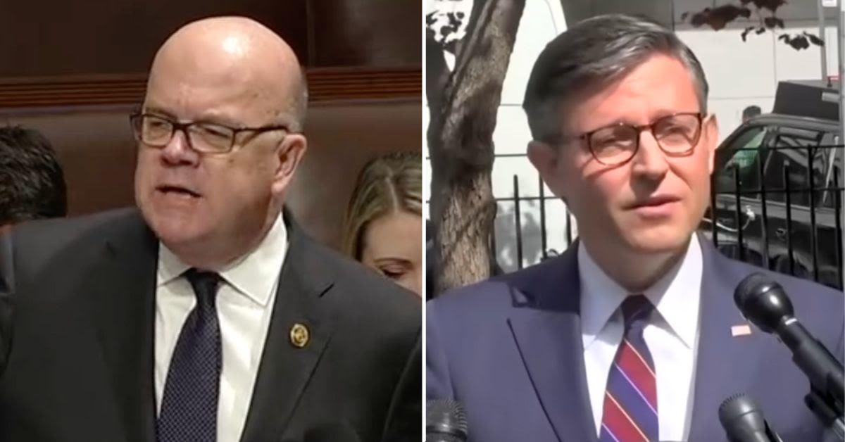 'Unbelievable': Rep. Jim McGovern Accuses Republican House Speaker Mike Johnson of 'Acting as a Prop for Donald Trump'