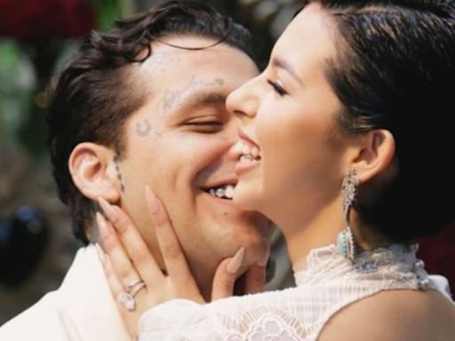 Un famosísimo cantante y un gran amigo de ella: los padrinos que tuvo la boda de Ángela Aguilar y Christian Nodal