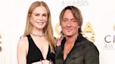 Nicole Kidman Gleams in Embossed Pumps with Keith Urban for CMA Awards 2023 Red Carpet