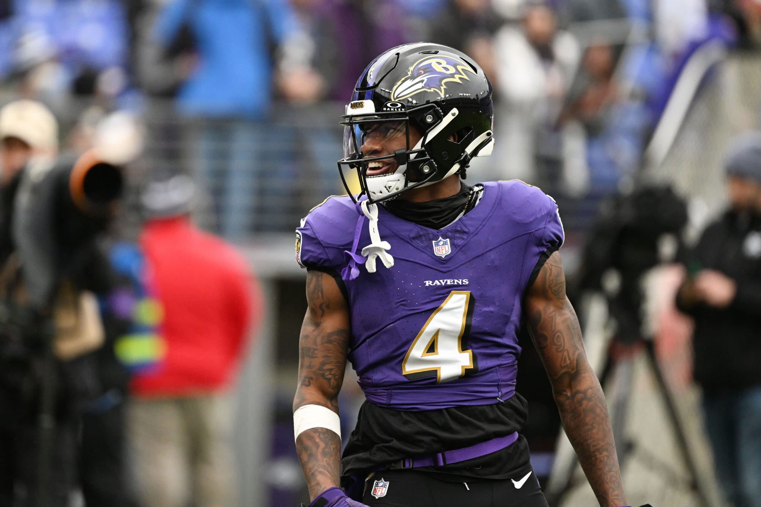 Ravens QB Lamar Jackson on Zay Flowers: ‘He’s still a hungry guy’