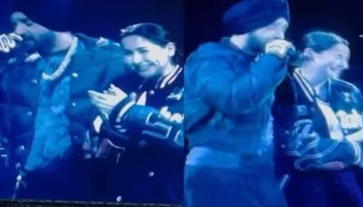 Diljit Dosanjh invites Pakistani actor Hania Aamir on stage during London show; Badshah makes special appearance. Watch