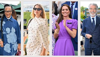 The 20 Best Dressed Celebrities at Wimbledon 2024