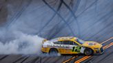 Ryan Blaney wins the YellaWood 500 NASCAR cup race at Talladega, clinches spot in Round of 8