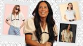 Joanna Gaines' statement collar top is so cute that I tracked it down - and found the look for less