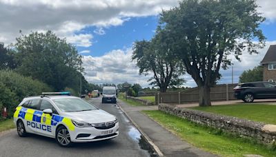 Gas terminal crash in Ingham sees police cordon and homes evacuated