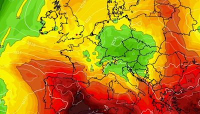 Exact date 'heatwave' from Africa to hit UK as weather maps turn red