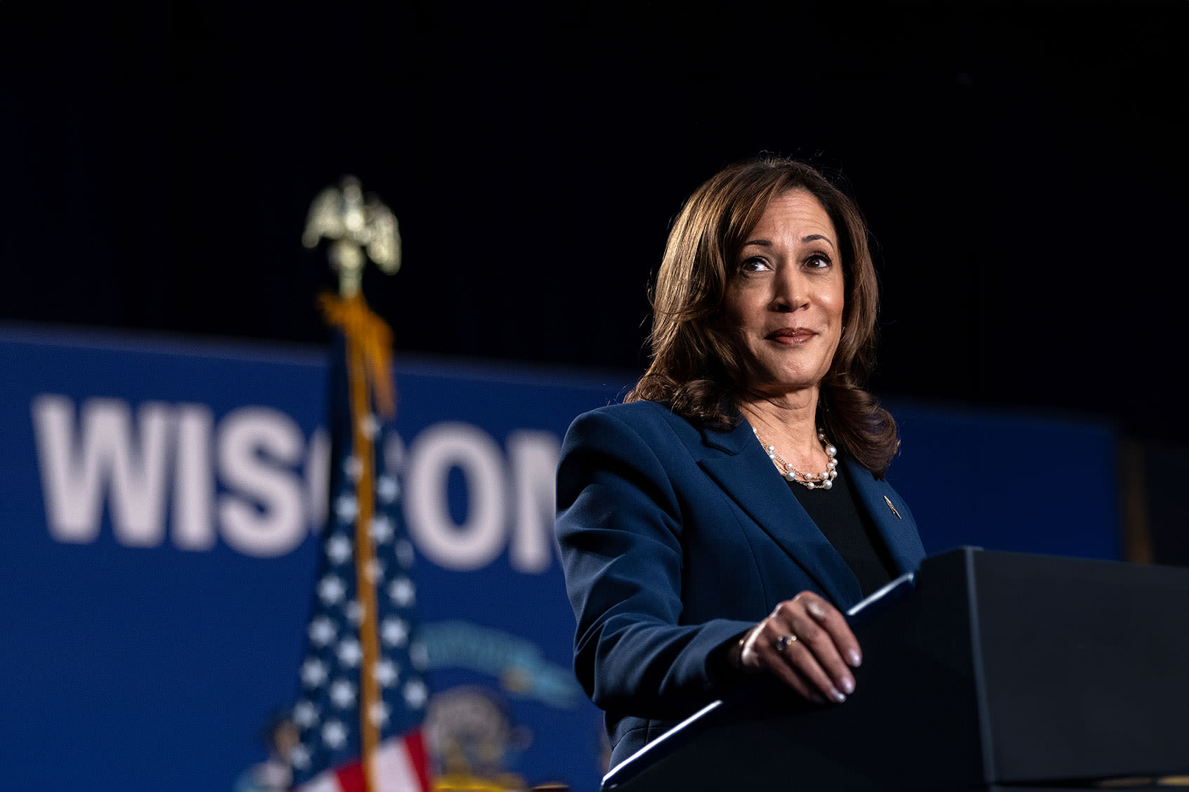 Fox News cut from Kamala Harris’ first campaign speech after she started bashing Trump